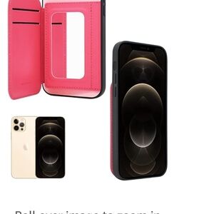 Pink protective case cover for iPhone 12 mini (12)